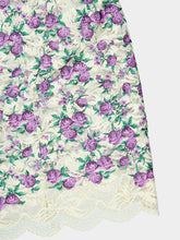 Rabanne Purple Liberty Floral Midi Dress