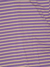 Rabanne Purple Striped Piercing Jersey Maxi Dress