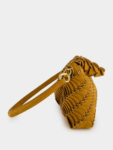 Rabanne Camel Leather Shoulder Bag