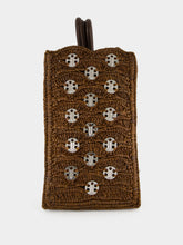 Rabanne Brown Raffia 1969 Tote Bag