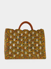 Rabanne Multicolour Raffia 1969 Tote Bag