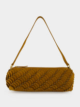Rabanne Camel Leather Tekel Shoulder Bag