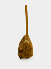 Rabanne Camel Leather Tekel Shoulder Bag