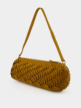 Rabanne Camel Leather Tekel Shoulder Bag