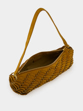 Rabanne Camel Leather Tekel Shoulder Bag