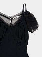 Rabanne Black Crepe Midi Dress