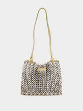 Rabanne 1969 Flip Gold and Silver Leather Bag