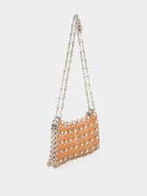 Rabanne Baby Pink 1969 Nano Resin Mini Shoulder Bag