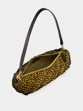 Rabanne Leopard Paco Baguette Pony Hair Shoulder Bag