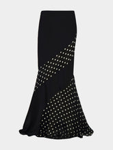 Nina Ricci Black Silk Mermaid Maxi Skirt