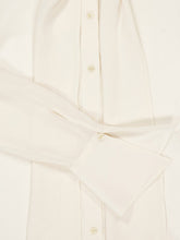 Nina Ricci White Satin Lavallière Blouse