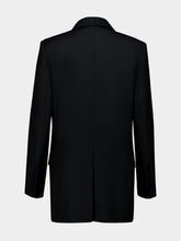 Nina Ricci Black Wool Gabardine Blazer
