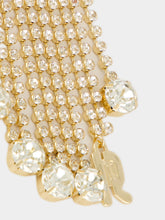 Rabanne Gold Rhinestone Pin Charm