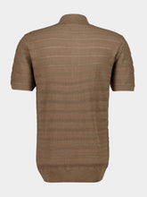 Frescobol Carioca Khaki Vidal Cotton Jacquard Polo