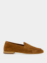 Frescobol Carioca Tan Brown Leme Suede Loafers