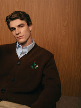 Marni Sadelle Brown Wool-Cashmere Cardigan