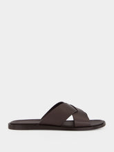 Orlebar Brown Brown Muro Leather Sandals