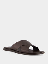 Orlebar Brown Brown Muro Leather Sandals