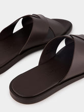 Orlebar Brown Brown Muro Leather Sandals