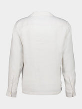 Frescobol Carioca White Safra Cotton-Linen Shirt