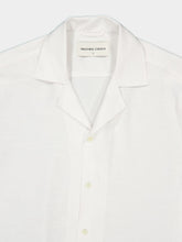 Frescobol Carioca White Safra Cotton-Linen Shirt