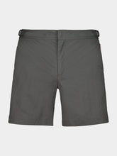 Orlebar Brown Elephant Grey Bulldog Mid-Length Swim Shorts