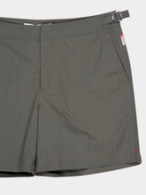 Orlebar Brown Elephant Grey Bulldog Mid-Length Swim Shorts
