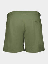 Orlebar Brown Herbal Green Bulldog Mid-Length Swim Shorts