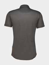 Orlebar Brown Elephant Grey Sebastian Tailored Linen Polo