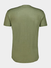 Orlebar Brown Herbal Green Tailored Linen T-Shirt