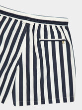 Orlebar Brown Night Iris Stripe Boxer Swim Shorts