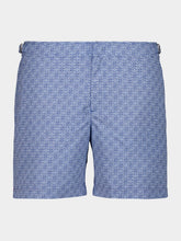 Orlebar Brown Aero Blue Portico Bulldog Swim Shorts