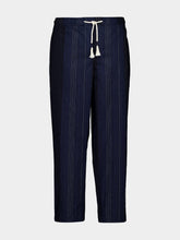 Orlebar Brown Night Iris Stripe Sonoran Trousers