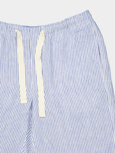 Orlebar Brown Bergamo Blue Stripe Alex Hemp Trousers