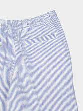 Orlebar Brown Bergamo Blue Stripe Alex Hemp Trousers