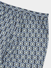 Orlebar Brown Night Iris Passetto Print Alfred Trousers
