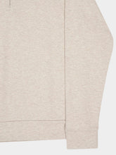 Orlebar Brown Biscuit Melange Isar Cashmere Half Zip