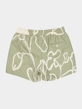 Frescobol Carioca Palm Green Rio Sport Flor Swim Shorts