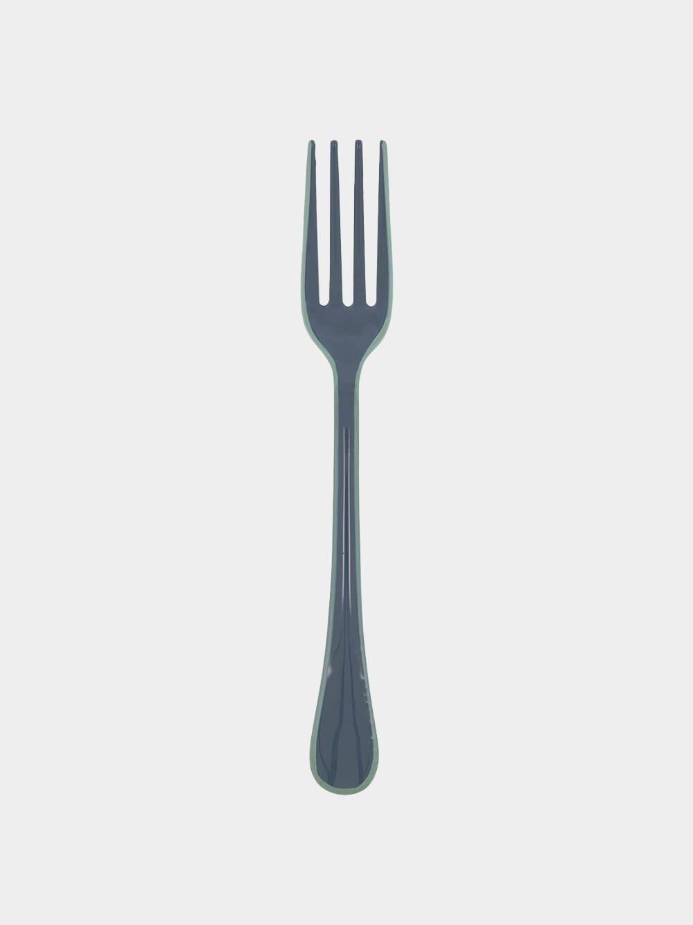 Enamel Anthracite Cutlery Set of 4 Pieces