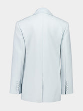 Zimmermann Sea Foam Shawl Collar Tuxedo Jacket