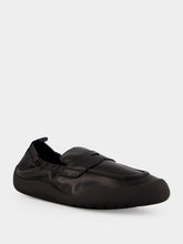 Prada Black Speedrock Leather Loafers