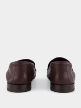 Prada Dark Brown Leather Loafers