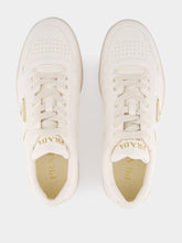 Prada Ivory Downtown Nappa Leather Sneakers