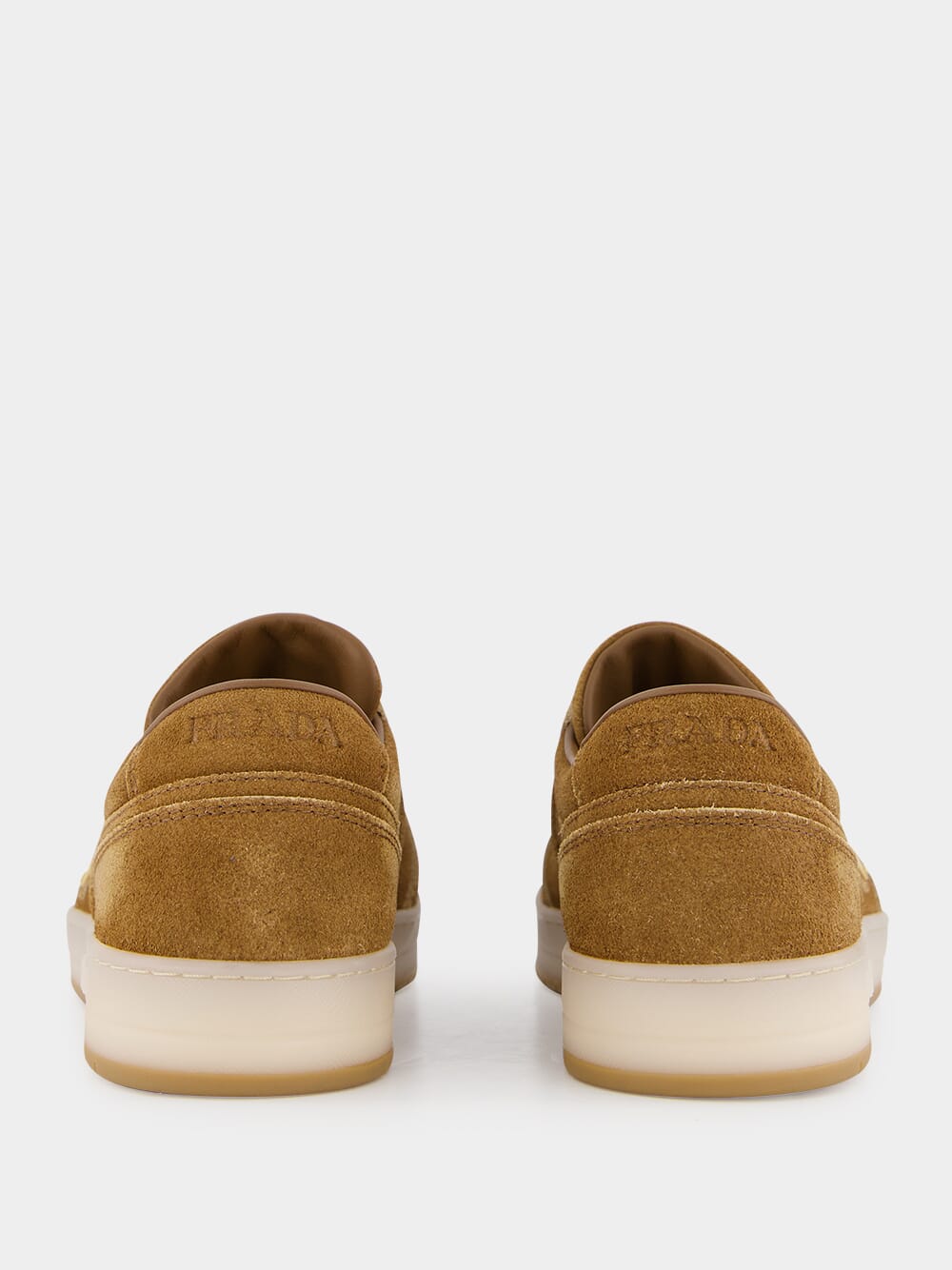 Brown Downtown Delavé Suede Sneakers