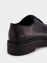 Prada Bright Calf Leather Lace-Up Shoes
