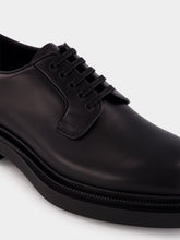 Prada Bright Calf Leather Lace-Up Shoes