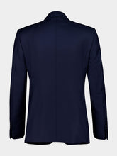 Tom Ford Shelton Sharkskin Suit in Navy