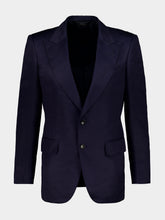 Tom Ford Ink Blue Silk Cupro Single-Breasted Suit