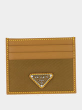 Prada Brown Re-Nylon Card Holder