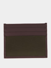 Prada Brown Re-Nylon Leather Card Holder